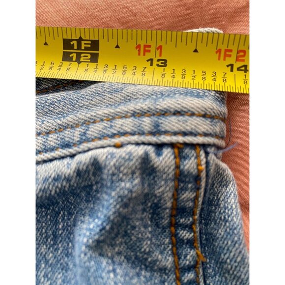 Levis SilverTab Baggy Jeans Womens Size 11/12 Button Fly Denim Jeans - Picture 9 of 11
